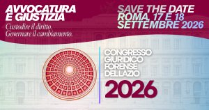 2° CONGRESSO GIURIDICO FORENSE DEL LAZIO